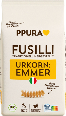 Fusilli aus Emmer, BIO, PPURA, 500g