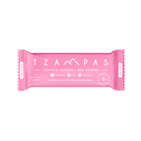 TZAMPAS Energy Bar Protein Crunch, BIO, ETHCL Food Labs, 40g