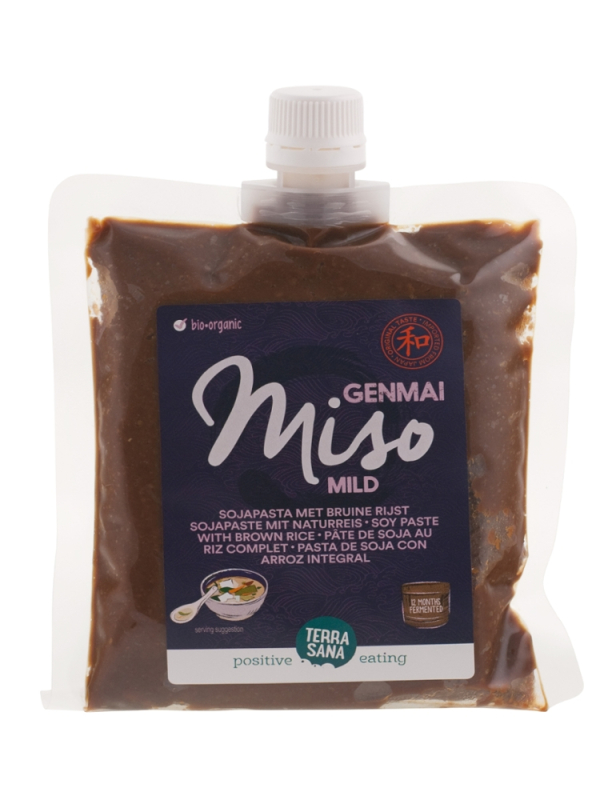 Genmai Miso mild, BIO, TerraSana, 345g